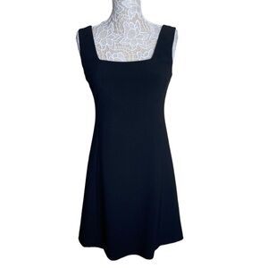NWT Kay Unger Sleeveless Fit and Flare Sheath Dress Black size 4
